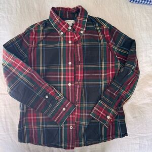 J.Crew boys size 8 button up shirt